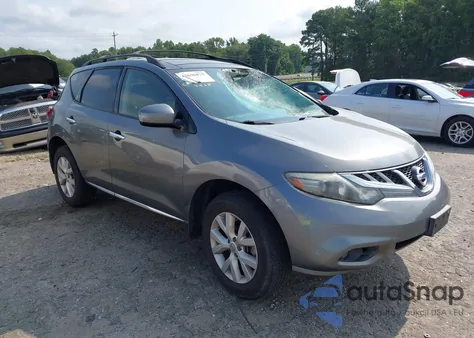 2013 Nissan Murano Sl из США, поврежденный, VIN JN8AZ1MWXDW321338